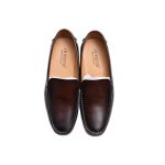 JM Weston Dark Brown Simple Shoe