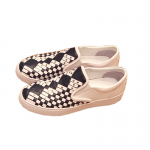 white and black bottega veneta trainers