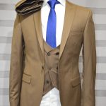 Coffee Colour In Three Piece